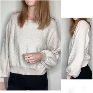 Dress Forum Cropped Slouchy Sweater